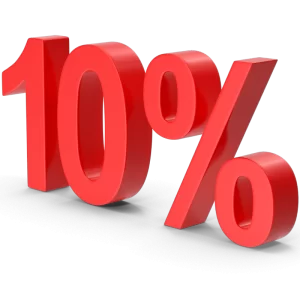 Вземи от място -10 %