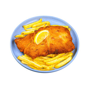 Шницел Миланезе от телешко